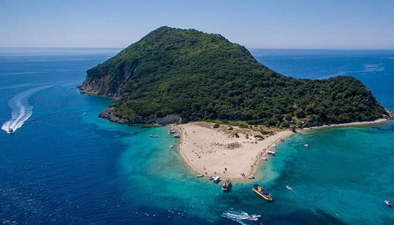 isola di marathonisi cosa vedere a Zante.